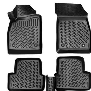 Opel Astra J (After 2009) High-Quality and Durable Rubber Car Floor Mats - Odorless, Non-Slip, Long-Lasting