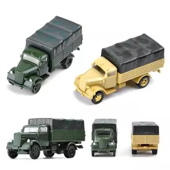 Opel-Blitz Truck TOW Противотанковая ракета Hummer Сборная модель Военная техника Пластиковые игрушки Коллекционные предметы Бронированная машина A29