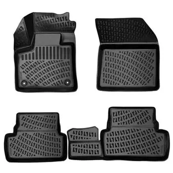 Opel Grand Land (After 2021) High-Quality and Durable Rubber Car Floor Mats - Odorless, Non-Slip, Long-Lasting