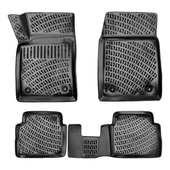 Opel Vectra C (2002-2008) High-Quality and Durable Rubber Car Floor Mats - Odorless, Non-Slip, Long-Lasting