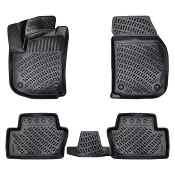 Opel Zafira A (1999-2006) High-Quality and Durable Rubber Car Floor Mats - Odorless, Non-Slip, Long-Lasting