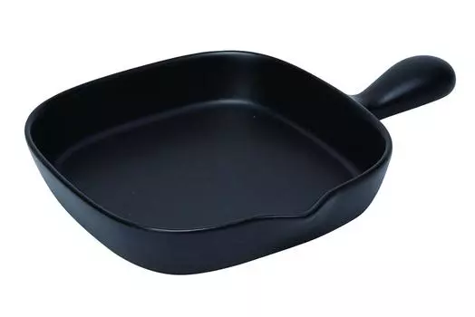 Open Fire Grill Pan Square Banko-yaki 10-613 чёрный
