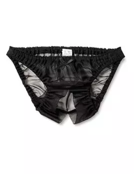 Open In Made in 112034 La Pomme Black [La Pomme] Briefs, Crotch, Perforated, Rubber, Lolipan, See-through, Scanty, Anime, Japan, Brand, Women s,
