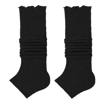 Open Toe JK Long Socks INS Lolita Boots Cover Fashionable Solid Color Foot Cover Girl