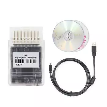 OpenPort 2.0 ECU Flash Chip Tuning открытый порт 2.0 для сканера Toyota для Impreza STi 2004-2007 автомобильный диагностический инструмент красный