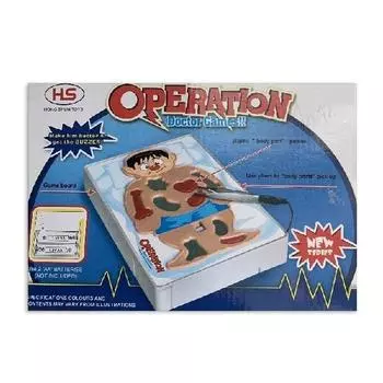 Операция настольная игра, разноцветная