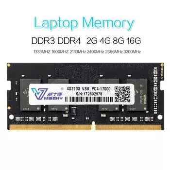 Оперативная память DDR3 DDR4 2 ГБ 4 ГБ 8 ГБ 16 ГБ Память ноутбука 2133 МГц 1333 МГц 1600 МГц 2400 МГц 2666 МГц 3200 МГц Модуль памяти PC4 для ноутбука