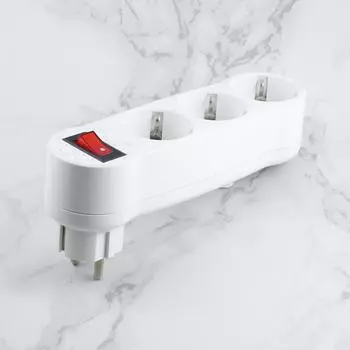 Ophiuchus EU Standard 1-3-контактная немецкая вилка розетка 250 В адаптер расширения ADM