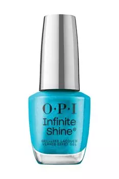 OPI Quick Dry Nail Polish Color Gloss Blue Metallic 15mL Shine Long-lasting Gel-like (Infinite ISL155)