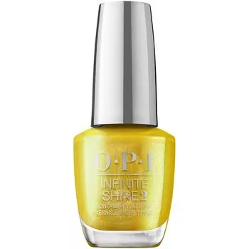OPI Quick Dry Nail Polish Color Shiny Gold Pearl 15 мл Shine Gift Present Long-lasting (Бесконечный ISLH023) []