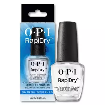 OPI Top Coat 30 секунд быстросохнущее 15 мл верхнее покрытие подарочный подарок (Рапидри NTT74) []