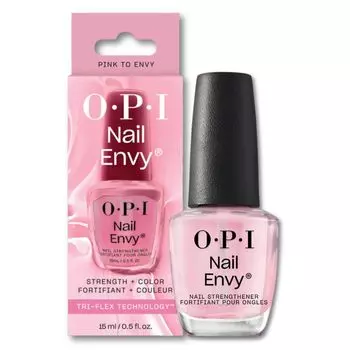 OPI Укрепитель для ногтей Beautiful Nails Clear Pink 15 мл Envy Clear (Гвоздь NT223)