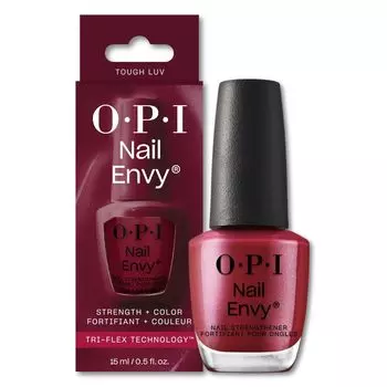 OPI Укрепитель для ногтей Beautiful Nails Red Pearl 15 мл Envy Color (Гвоздь NT226) вино красного