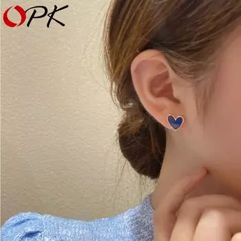 OPK Love Women Свадебные украшения Роскошные серьги для женщин Серьги-подвески