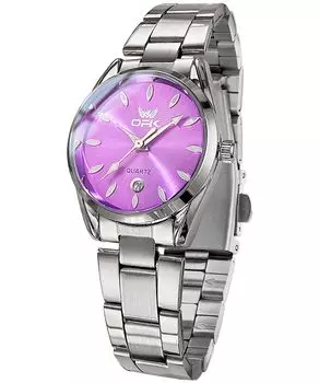 OPK Women s Watch Quartz Arm Watch Popular Simple Women s Light Date Waterproof Luminous Cute Student Watch for women Purple