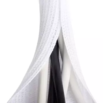 Оплетка для кабеля ZhiYo, белая, длина около 3 м, расширяемый диаметр 12–18 мм, чехол для хранения кабеля, защита от укусов для автомобиля/дома/вне помещения