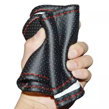 Оплетка рулевого колеса автомобиля, иглы и нитки, чехлы из искусственной кожи, автомобильные чехлы, 4 цвета, мягкая текстура «сделай сам», мягкие автоаксессуары чёрный