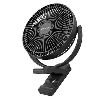 OPOLAR Portable Fan 10000MAh Rechargeable USB Desk Fan Small Mini Quiet Desktop Fan for Office Home Bedroom,Strong Airflow,Black CHINA