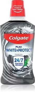 Ополаскиватель для полости рта Colgate Plax Charcoal против зубного налета для здоровья десен без спирта TU прозрачный