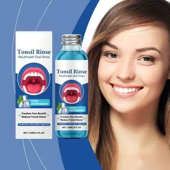 Ополаскиватель для полости рта Fresh-Breath, травяной уход, удаление запаха, Fresh-Breath, ополаскиватель для полости рта 120 мл One Size