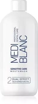 Ополаскиватель для полости рта MEDIBLANC Sensitive Care для чувствительных зубов и десен. TU прозрачный