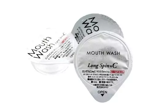 Ополаскиватель для полости рта Okina, прозрачный, мятный, 100 шт. LS-CS