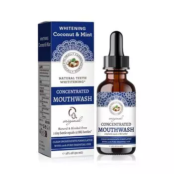 Ополаскиватель для рта для удаления пятен от запаха изо рта, чистки зубов. Уход за зубами. Ежедневный ополаскиватель для полоскания рта с запахом, 59 мл. белый