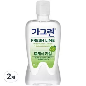 Ополаскиватель для рта Gagreen Fresh Lime, 380 мл, 2 шт.