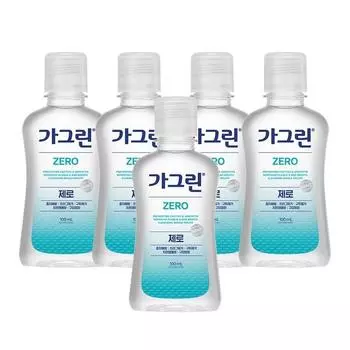 Ополаскиватель для рта Gagreen Zero, 100 мл, 5 шт.