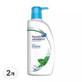 Ополаскиватель-ополаскиватель Head and Holder Cool Mensol, 2, 850 мл Корейский уход за волосами