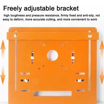 Опорная плита многофункционального режущего станка. Плоская резка 90 градусов. Диагональная резка 45 градусов. Подходит для 4 человек. 150mm оранжевый