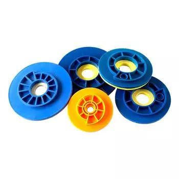 Опорная тарелка, закрепленная на угловой шлифовальной машине, гибкий пластик