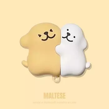 Oppo Enco Free4 Protective Case Oppoencoair4pro Line Puppy Oppoencofree3 Bluetooth Earbuds Case Air4i New Sound Version R4 Cute R3pro Silicone R2 OPPO Enco Free2 Hug Puppy]