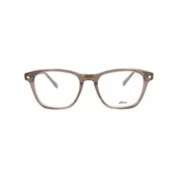 Оправа для очков Brioni Square Frame Acetate Optical Frames Brown Brown Transparent One Size