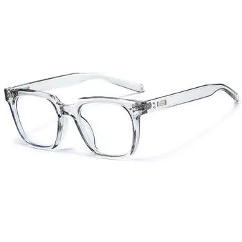 Оправа для очков с антисиним светом в том же стиле, что и Сяохуншу, можно сочетать с очками для близорукости, оправа в стиле ретро, простые очки интернет-знаменитости