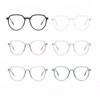 Оправа для очков в стиле ретро, очки с защитой от синего света, плоское зеркало TR90, женская оправа для очков, очки для близорукости, очки