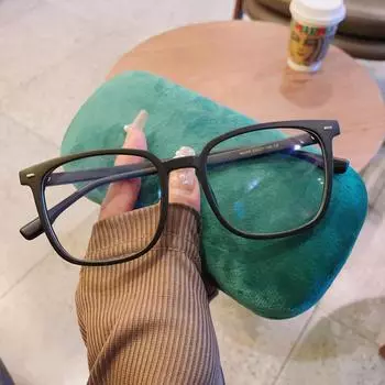 Оправа очков M3009Tr Blue Light, мужские и женские корейские квадратные оправы Tide, сверхлегкие студенты могут быть оснащены оптическими оправами для близорукости