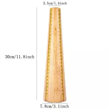 Оправка для браслета, круглый деревянный браслет, измерительный инструмент для измерения размера браслета, инструмент для изготовления ювелирных изделий, браслет, простой в использовании