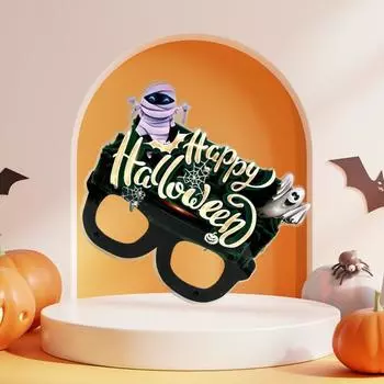 Оправы для очков для детей Паук Призрак Смешные очки для взрослых и детей Подарки на день рождения и Рождество Style 5