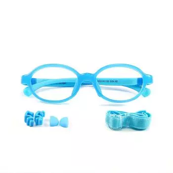 Оправы для очков для мальчиков и девочек, гибкие оптические очки по рецепту, спортивные ремешки, защитные детские