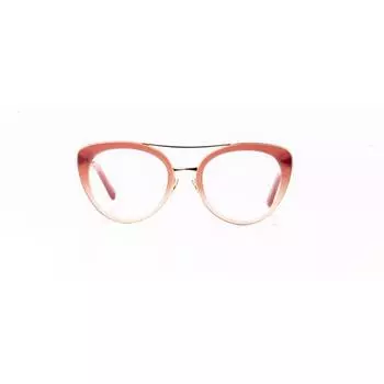 Оправы FUBU Montauk Бежевые овальные синие светлые очки na