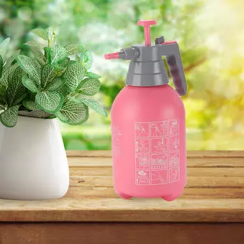 Опрыскиватель под давлением с ручным насосом Эргономичная ручка для ферм и полей Распыление воды для газонов 2L синий