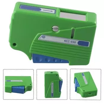 Optic Cleaner For Cassette Fiber Optic Cleaning Tool Manual Operation Alcohol Free Microfiber 500+ Effective Cleans