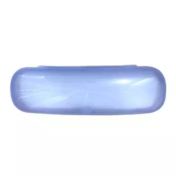 Оптические оправы, футляр для очков, женские и мужские пластиковые солнцезащитные очки, жесткая коробка для очков фиолетовый