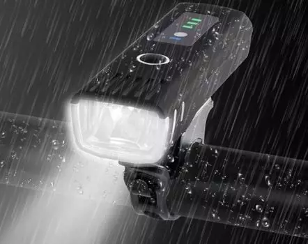 Оптический датчик велосипед USB большая емкость аккумулятора уровень 1000 люмен светодиод 4 затемнения отключение питания землетрясение горный ночной велосипед высокая яркость IPX5