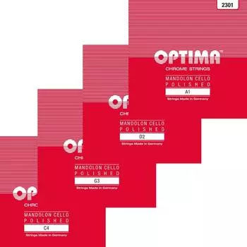 OPTIMA RED из 8 струн Standard Optima [] NO.2305 Mandocello/Mandoroncello струны/комплект