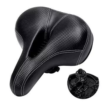 Optimister Mountain Bike Bicycle Saddle Saddle No Butt Pain Mountain Bike No Butt Pain Saddle Cover Cushion Cross Bike Bicycle Spring