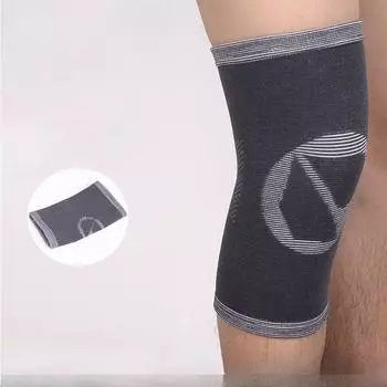 Оптовая продажа бамбукового угля для бега, пешего туризма, альпинизма, верховой езды. Износостойкие и дышащие полотенца для спортивной защиты коленей от производителей. S