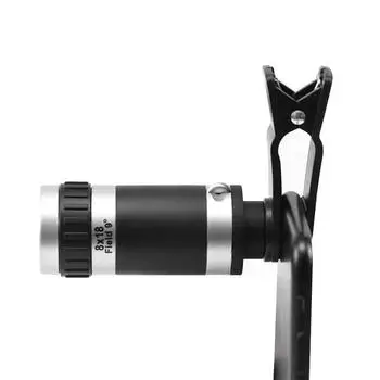 Оптовая продажа фабрики телеобъектив 8x18 телескоп камеры мобильного телефона широкоугольная фотография высокой четкости на открытом воздухе.