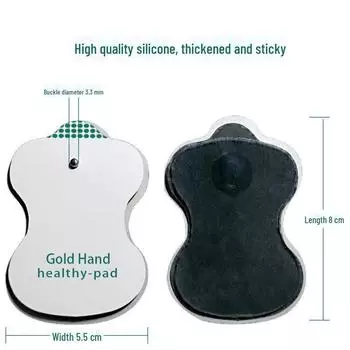 Оптовая продажа гелевых электродов для импульсного массажа One bag (two pieces)